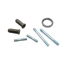 Gy6 Exhaust Bolt and Gasket, Fit for 50cc 125 cc 150cc Taotao Sunl Coolster Jonway Roketa Scooters ATVs Go Karts Moped Quad 4 Wheeler Dune Buggy