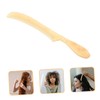 BIUDECO Natural Horn Comb for Hair Scalp Massage with Wide