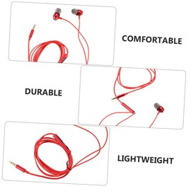 SEWACC Ergonomic in Ear Earphones with Plug Heavy Bass Volume Control Magnetic Suction Design Compatible with Phones Tablets and Computers for