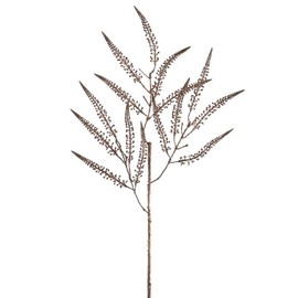 SilksAreForever 37" Metallic Artificial Astilbe Flower Stem -Bronze (Pack of 12)