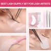 Pretty memory 152 PCS Eyelash Extension Kit with Lash Mannequin
