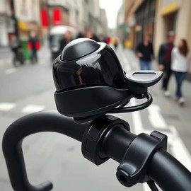 Bicycle Bell Pack of 2 Universal Mini Bicycle Bell Loud and Melodic Sound Bicycle Bell for Road Bike Mountain Bike and Scooter