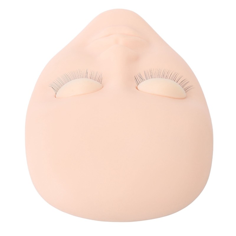 Lash Mannequin Head Eyelash Extension Practice Doll Head with 3