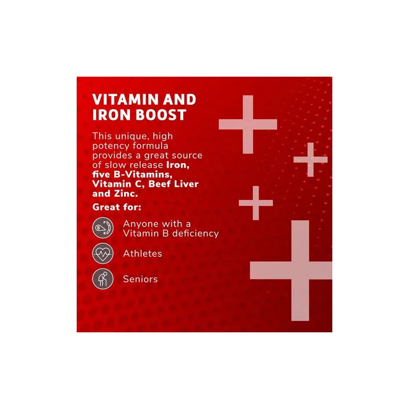 Globulo Rojo Suplemento Hierro Y Vitaminas B Iron Supplement with