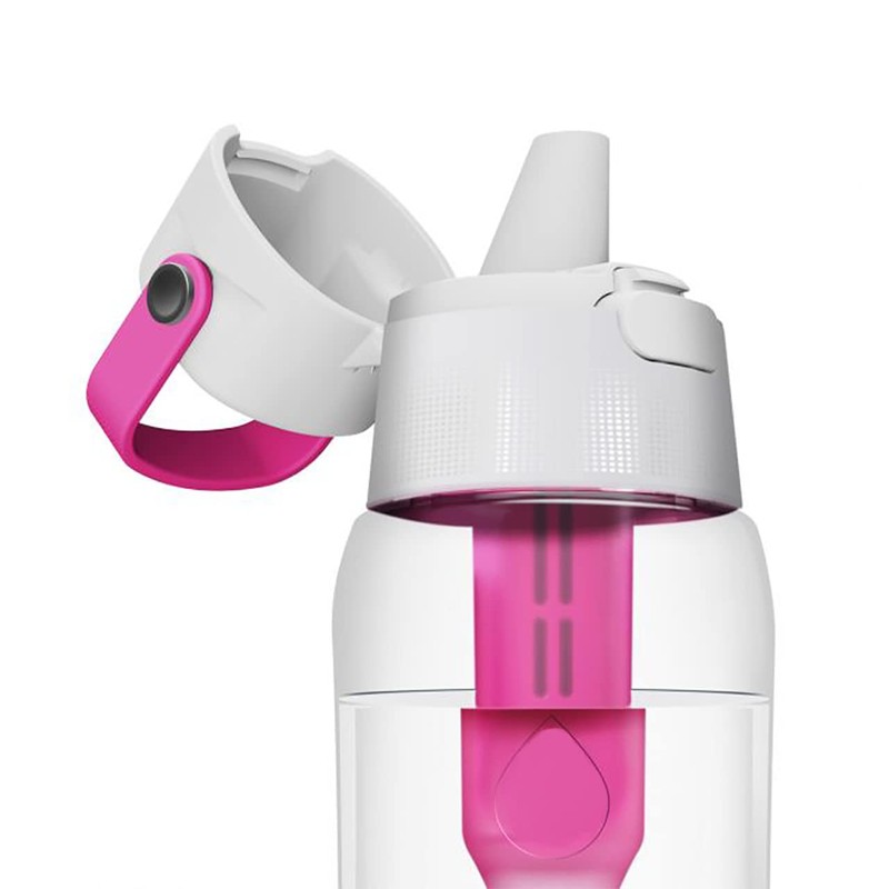 SOLID drinking bottle with water filter 0.7 liters (pink) |