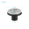 CAMVATE Adaptador estándar M6 para rosetón con micro varilla de