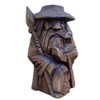 Viking Gnome Statue, Exquisite 1.97x2.36x3.94in Prevent Aging Viking Statue for