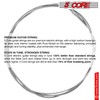 5 Core Electric Guitar Strings for 6 String Guitars Nickel
