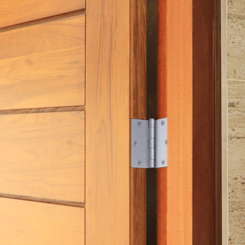 Design House 6-Pack Brushed Chrome Interior Door Hinges – 3.5-inch