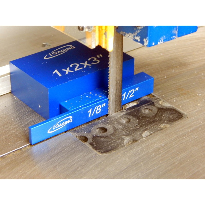 iGaging Setup Block Bar Gauge Precision Aluminum 15 piece for