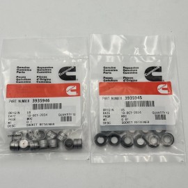 Cummins Manifold Tube Bolts Studs for Dodge Ram 5.9L 6.7L Cummins 03-19 3944655 3944593