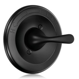 Replacement for delta Classic 13/14 Series Single-Function Shower Valve Trim Kit, T13020-BL Matte Black Shower Handle Set, Fit R10000 Series Shower Valve(Catridge and Valve Not Included)