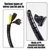 5 Wire Hoses, 1 Cable Management Clip, Cable Protector, Pet