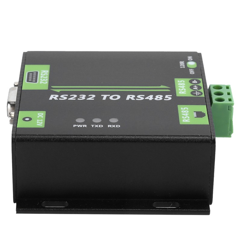 RS232 to RS485 Converter Electromagnetic Isolation Asynchronous 2‑Way Adapter Module