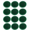 2" Round Green or Tan Plastic Louver Soffit Air Vent