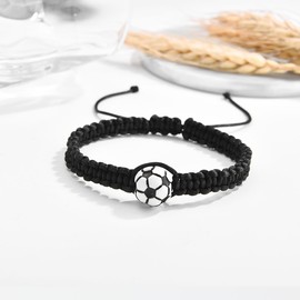 Leyung Soccer Bracelet Gifts for Boys 8-12 12-14, Stocking Stuffers for Teens, Cool Stuff for Teen Boys, Birthday Easter Christmas Valentines Day Gifts for Teenage Boys Son Grandson Nephew Brother
