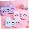 TOVINANNA Cute Cartoon Sleeping Eye Mask for Soft Blindfold Light