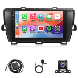 2+32GB Car Radio for Toyota Prius 2010 2011 2012 2013 2014 2015, KuTaiTai 9-inch Car Stereo Support Wireless CarPlay Android Auto Mirrorlink GPS WiFi Bluetooth FM DSP SWC