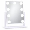 Hollywood Vanity Makeup Mirror with 9 LED Bulbs, 3 Color