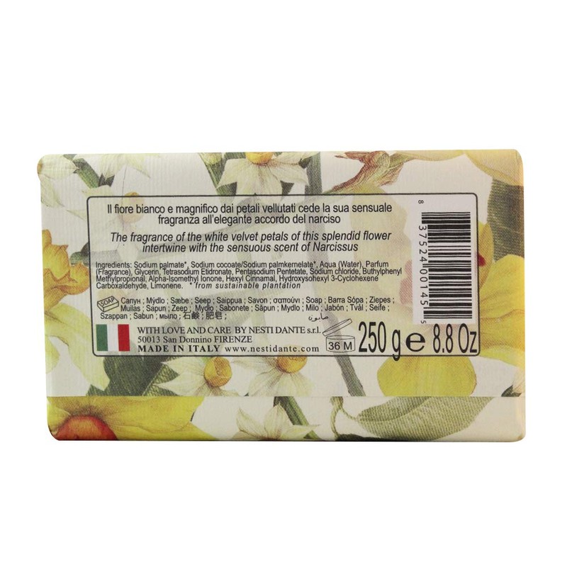 Nesti Dante Romantica Lily and Narcissus Soap 250g