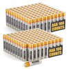 MOTOMA AAA Batteries 200 Pack 1.5V 720mAh Alkaline AAA Battery