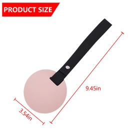 Mandark 2PCS Car Headrest Hooks, Leather Vehicle Seat Back Storage Hanger, Auto Seat Rear Organizer Holder Hooks for Hanging Handbag, Coat, Umbrella, Universal for SUV, Truck, RV（Pink）