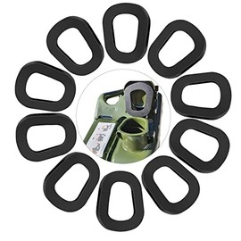 10 pcs Rubber Fuel Can Gaskets, Petrol Can Gasket,Universal Jerry Can Seal,Gas Fuel Can Spout Gaskets,Rubber Gas Can Spout Replacement Gasket for 5 L 10 L 20 L NATO Fuel Cans