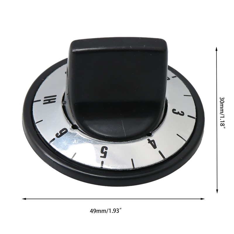 Bstinay KN002 Electric Range Burner Knob Kit Replacement Knob Handle