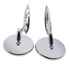 Prefer Warehouse Pair Chrome Round Bowtie Outside Rearview Mirrors Ribbed