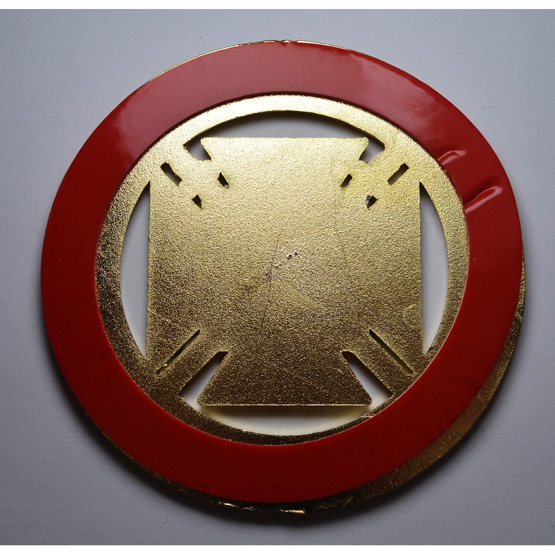 The Commemorative Coin Company Large Enamelled MASONIC Car Emblem/Decoration/Badge/Decal. KNIGHTS