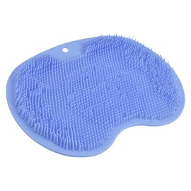 KIMINO Foot Brush, Wash Your Feet Every Day Without Saboting, Foot Wash Mat, Deodorizing, Foot Brush, Body Brush, Foot Odor, Antibacterial, Exfoliating Care, Foot Massage, Blue