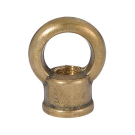 B&P Lamp® 1/4F Heavy Cast Brass Loop