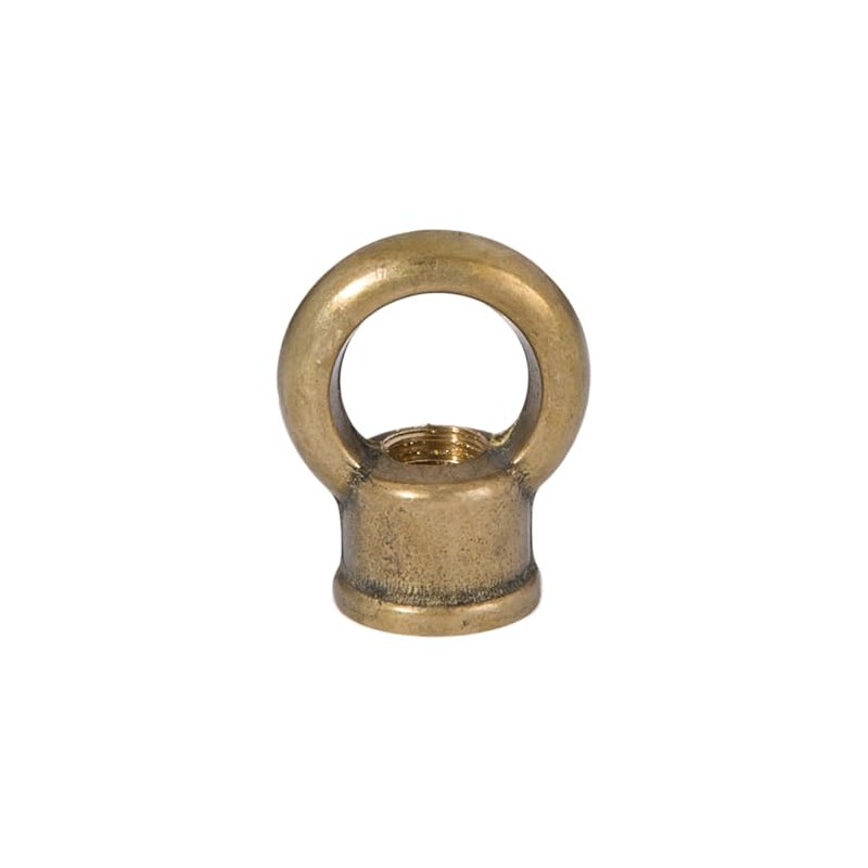 B&P Lamp® 1/4F Heavy Cast Brass Loop