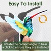 Konohan 3 Pairs Hummingbird Screen Door Magnets Double Sided Patio