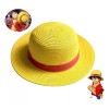 Shuang.W One Piece Luffy Straw Hat Anime Dress Up Gorra