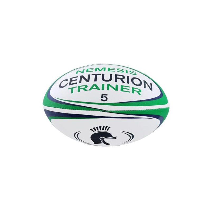 CENTURION Unisex's Nemesis Trainer Rugby Ball, Green, 5