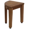 AquaTeak 12" Kai OptiAREA Corner Teak Shaving & Washing Foot