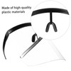 Kisangel 3pcs Adult Protective Eye-wear Visor Cover for Face Nonslip