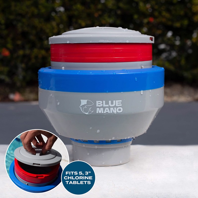 Blue Mano Chlorine Floater (V2.0 Upgraded) for 3 inch Tabs