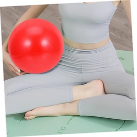 Outanaya 2pcs Balance Training Balls for Indoor Exercise for Yoga and Workout Equipment for Muscle Toning and Core Strengthening Red