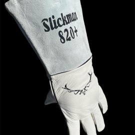 Slickman 820 plus Elk Skin Welding Glove - Size: Medium
