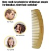 Zaycb Buffalo Horn Fine Tooth Comb - Anti-Static Hair Comb