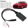 Car Audios AUX Wire ABS MP3 Input Adapter Replacement for