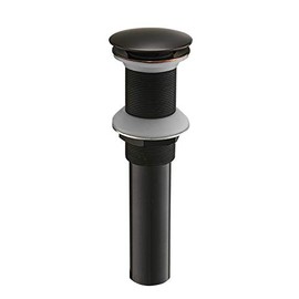 Bathlavish Bathroom Faucet Vessel Vanity Sink Pop up Drain Stopper without Overflow Oil Rubbed Bronze Fits Bathroom Standard Sink Hole 1-1/2" to 1-3/4"