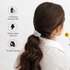 4 Pcs Set 100% Mulberry Silk Scrunchies,19 Momme Pure Silk