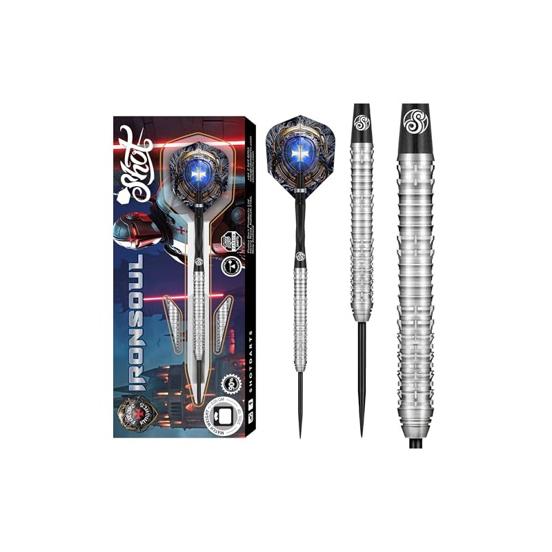 Shot! | Future Knights Darts | Steel Tip | 90%