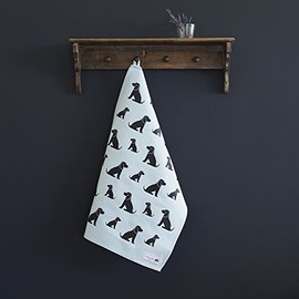 Sweet William Cocker Spaniel tea towel