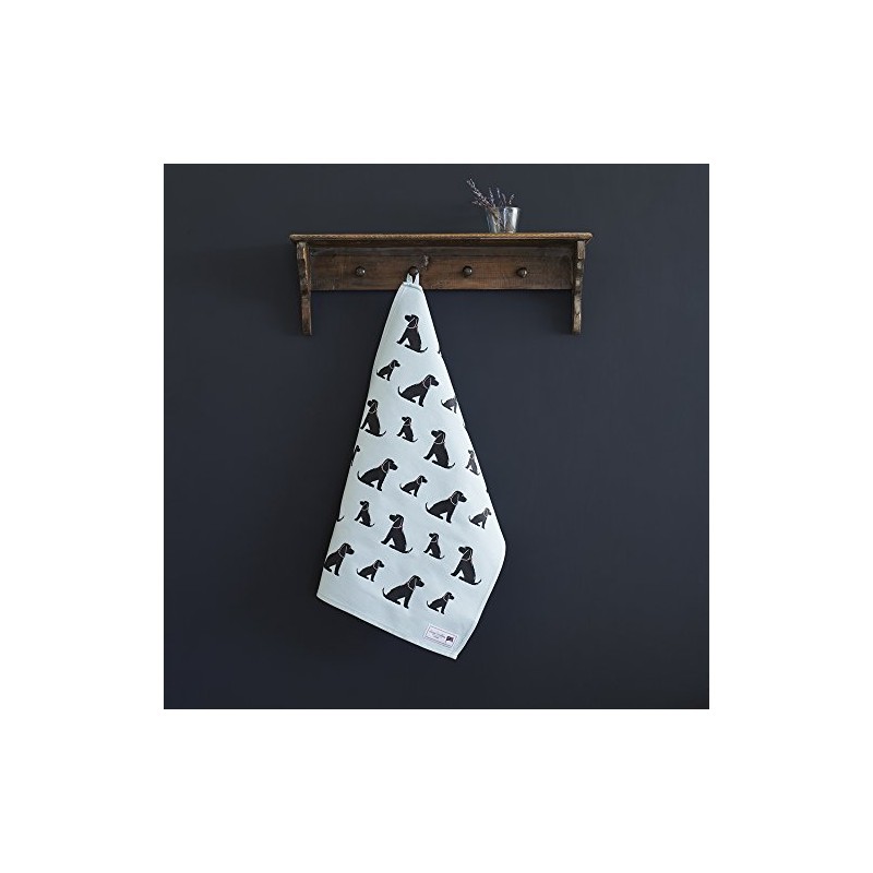 Sweet William Cocker Spaniel tea towel