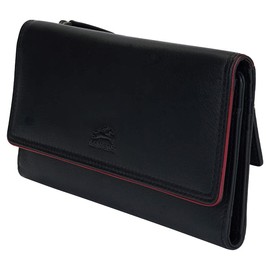 Sonoma Black Women’s Medium Clutch Wallet with Enhanced RFID Protection