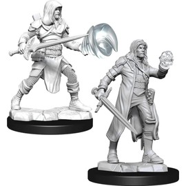 D&D Nolzur's Marvelous Miniatures: Multiclass Fighter + Wizard Male